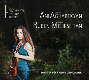 Ani Aghabekyan Ruben Meliksetian - Sonatas For Violin And Piano i gruppen CD / Klassisk hos Bengans Skivbutik AB (5573739)