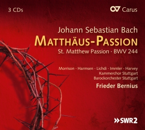 Bach - Matthäus Passion Bwv 244 i gruppen VI TIPSER / Julegavetips CD hos Bengans Skivbutik AB (5573838)