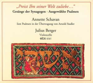  Annette Schavan Julius Berger - A Psalm Selection i gruppen CD hos Bengans Skivbutik AB (5573855)