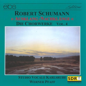 Werner Pfaff Studio Vocale Karlsru - Robert Schumann: Choral Works Vol. i gruppen CD / Klassisk hos Bengans Skivbutik AB (5573862)