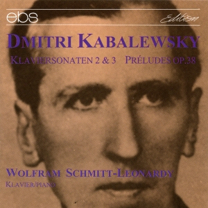 Wolfram Schmitt-Leonardy - Dmitry Kabalevsky - Piano Sonatas N i gruppen VI TIPSER / Julegavetips CD hos Bengans Skivbutik AB (5573866)