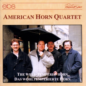 American Horn Quartet - The Well-Tempered Horn i gruppen VI TIPSER / Julegavetips CD hos Bengans Skivbutik AB (5573873)