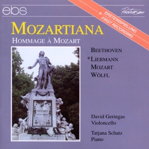 David Geringas Tatjana Schatz - Mozartiana - Hommage À Mozart i gruppen VI TIPSER / Julegavetips CD hos Bengans Skivbutik AB (5573882)