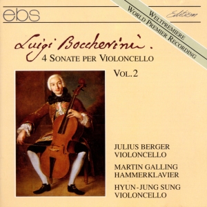 Julius Berger Martin Galling Hyun - Luigi Boccherini: 4 Sonate Per Viol i gruppen VI TIPSER / Julegavetips CD hos Bengans Skivbutik AB (5573883)