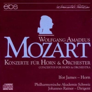 Ifor James Johannes Rainer Philha - W A Mozart: Horn Concertos i gruppen CD / Klassisk hos Bengans Skivbutik AB (5573891)