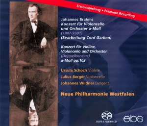 Ursula Schoch Julius Berger Johan - Johannes Brahms: Double Concerto Op i gruppen Musikk / SACD / Klassisk hos Bengans Skivbutik AB (5573925)