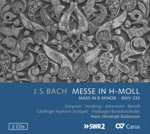 Bach J. S. - Mass In B Minor Bwv 232 i gruppen CD / Klassisk hos Bengans Skivbutik AB (5574403)