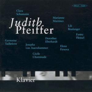 Judith Pfeiffer - Works For Piano Solo By Female Comp i gruppen VI TIPSER / Julegavetips CD hos Bengans Skivbutik AB (5574441)