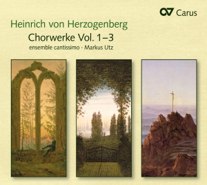 Herzogenberg - Choral Works Vol. 1-3 i gruppen VI TIPSER / Julegavetips CD hos Bengans Skivbutik AB (5574489)