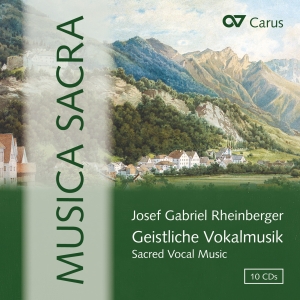 Rheinberger - Musica Sacra - Sacred Vocal Music i gruppen VI TIPSER / Julegavetips CD hos Bengans Skivbutik AB (5574492)