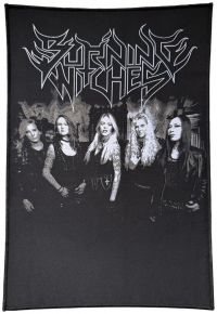 Burning Witches - Backpatch Standing Band (29,5 X 20, i gruppen MERCHANDISE / Accessoarer / Kommende / Metal hos Bengans Skivbutik AB (5574613)