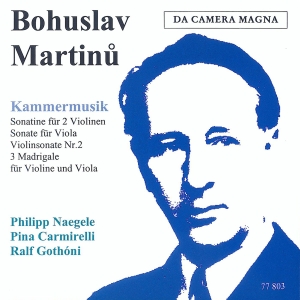 Martinu - Chamber Music i gruppen VI TIPSER / Julegavetips CD hos Bengans Skivbutik AB (5574876)