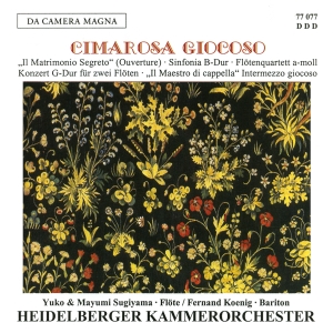 Cimarosa - Sinfonia/Concerto For 2 Flutes/Maes i gruppen VI TIPSER / Julegavetips CD hos Bengans Skivbutik AB (5574881)