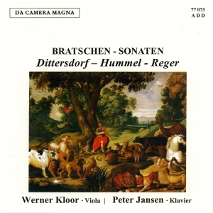 Werner Kloor Peter Jansen - Sonatas For Viola i gruppen CD / Klassisk hos Bengans Skivbutik AB (5574889)