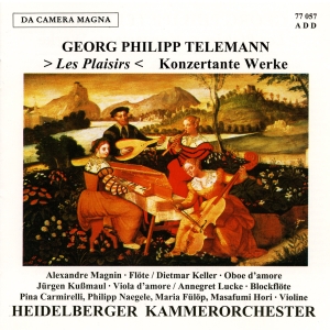 Telemann G P - Les Plaisirs i gruppen VI TIPSER / Julegavetips CD hos Bengans Skivbutik AB (5574893)