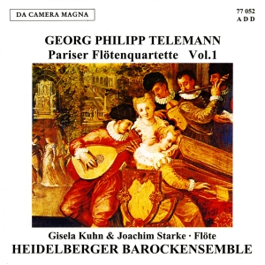 Telemann G P - Flute Quartets, Vol. 1 i gruppen VI TIPSER / Julegavetips CD hos Bengans Skivbutik AB (5574895)