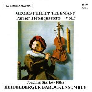 Telemann G P - Flute Quartets, Vol. 2 i gruppen VI TIPSER / Julegavetips CD hos Bengans Skivbutik AB (5574896)