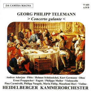 Telemann G P - Concerto Galante i gruppen VI TIPSER / Julegavetips CD hos Bengans Skivbutik AB (5574897)