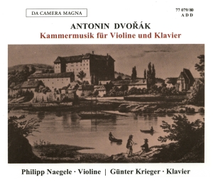 Dvorak - Chamber Music For Violin & Piano i gruppen VI TIPSER / Julegavetips CD hos Bengans Skivbutik AB (5574918)