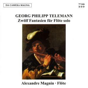 Telemann G P - 12 Fantasias For Solo Flute i gruppen VI TIPSER / Julegavetips CD hos Bengans Skivbutik AB (5574975)