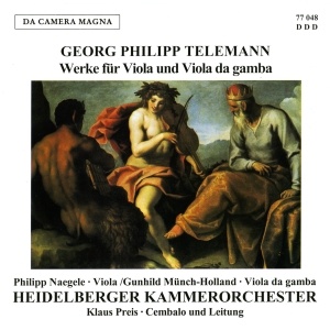 Telemann G P - Works For Viola & Viola Da Gamba i gruppen VI TIPSER / Julegavetips CD hos Bengans Skivbutik AB (5574976)