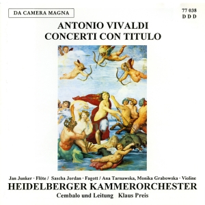 Vivaldi - Concerti Con Titulo i gruppen CD / Klassisk hos Bengans Skivbutik AB (5574982)