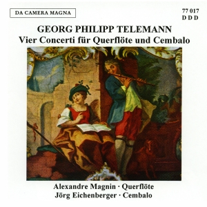 Telemann G P - Concertos For Flute & Harpsichord i gruppen VI TIPSER / Julegavetips CD hos Bengans Skivbutik AB (5574986)