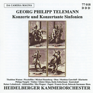 Telemann G P - Various Concertos i gruppen VI TIPSER / Julegavetips CD hos Bengans Skivbutik AB (5575001)