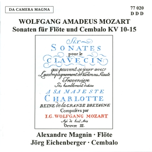 Mozart W A - 6 Flute Sonatas K 10-15 i gruppen VI TIPSER / Julegavetips CD hos Bengans Skivbutik AB (5575003)