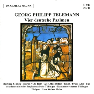 Telemann G P - 4 Deutsche Psalmen (100/111/117/121 i gruppen VI TIPSER / Julegavetips CD hos Bengans Skivbutik AB (5575004)