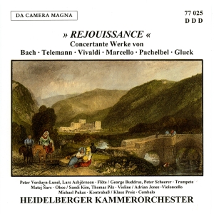 Heidelberger Kammerorchester - Rejouissance i gruppen CD / Klassisk hos Bengans Skivbutik AB (5575008)