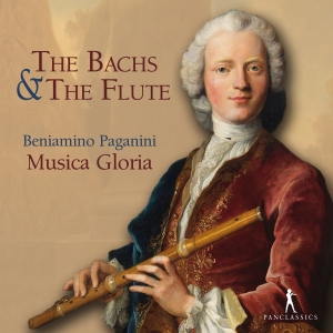 Beniamino Paganini Musica Gloria - The Bachs & The Flute i gruppen VI TIPSER / Julegavetips CD hos Bengans Skivbutik AB (5575025)