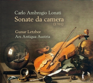 Carlo Ambrogio Lonati - Sonate Da Camera - Nos. 1, 2, 3 & 6 i gruppen CD / Klassisk hos Bengans Skivbutik AB (5575081)