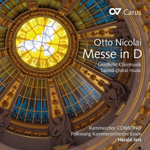 Nicolai - Otto Nicolai - Mass In D Major/Sacr i gruppen VI TIPSER / Julegavetips CD hos Bengans Skivbutik AB (5575108)