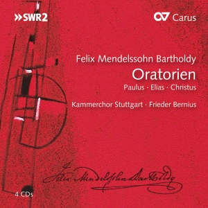 Mendelssohn - Felix Mendelssohn-Bartholdy - Orato i gruppen VI TIPSER / Julegavetips CD hos Bengans Skivbutik AB (5575127)