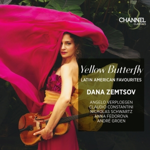 Dana Zemtsov - Yellow Butterfly - Latin American F i gruppen CD / Kommende / Klassisk hos Bengans Skivbutik AB (5575303)