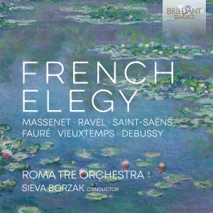 Roma Tre Orchestra Sieva Borzak - French Elegy i gruppen CD / Kommende / Klassisk hos Bengans Skivbutik AB (5575319)