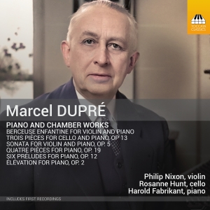 Marcel Dupré - Piano & Chamber Works i gruppen CD / Kommende / Klassisk hos Bengans Skivbutik AB (5575427)