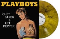 Chet Baker & Art Pepper - Playboys (Yellow Marbled Vinyl Lp) i gruppen Minishops / Chet Baker hos Bengans Skivbutik AB (5575529)