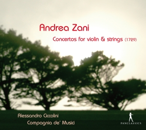 Andrea Zani - Concertos For Violin & Strings (172 i gruppen VI TIPSER / Julegavetips CD hos Bengans Skivbutik AB (5575785)