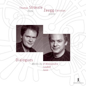 Thomas Strässle Christian Zaugg - Dialogues - Works For Flute & Piano i gruppen VI TIPSER / Julegavetips CD hos Bengans Skivbutik AB (5575924)