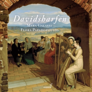 Mara Galassi Flora Papadopoulos - Davidsharfen - Works By Weiss, Bach i gruppen VI TIPSER / Julegavetips CD hos Bengans Skivbutik AB (5576077)