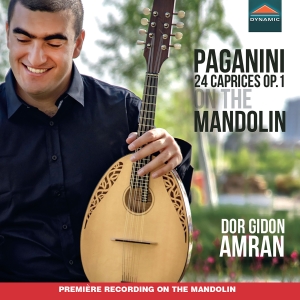 Nicolo Paganini - 24 Caprices, Op. 1 On The Mandolin i gruppen CD / Kommende / Klassisk hos Bengans Skivbutik AB (5576733)