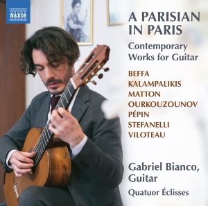 Gabriel Bianco Quatuor Eclisses - A Parisian In Paris - Contemporary i gruppen CD / Kommende / Klassisk hos Bengans Skivbutik AB (5576753)