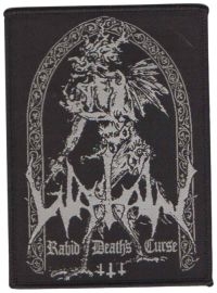 Watain - Patch Rabids Deaths Curse (8,2 X 11 i gruppen MERCHANDISE / Accessoarer / Metal hos Bengans Skivbutik AB (5576888)