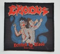 Exodus - Patch Bonded By Blood (9,4 X 9,6 Cm i gruppen MERCHANDISE / Accessoarer / Metal hos Bengans Skivbutik AB (5577298)