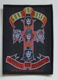 Guns N Roses - Patch Appetite For Destruction (7,4 i gruppen MERCHANDISE / Accessoarer / Metal hos Bengans Skivbutik AB (5577301)