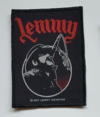 Lemmy - Patch Microphone (7,6 X 10,4 Cm) i gruppen MERCHANDISE / Accessoarer / Metal hos Bengans Skivbutik AB (5577306)