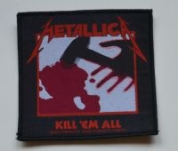 Metallica - Patch Kill Em All (10 X 9,5 Cm) i gruppen MERCHANDISE / Accessoarer / Metal hos Bengans Skivbutik AB (5577308)