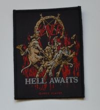 Slayer - Hell Awaits (8,2 X 10,3 Cm) i gruppen MERCHANDISE / Accessoarer / Metal hos Bengans Skivbutik AB (5577316)